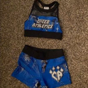My sisters cheer practice clothes